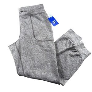 JoyLab Brushed Jogger Pants Heathered womens small pearl mocha Athletic track